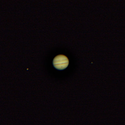 Jupiter and moons 8-22-08